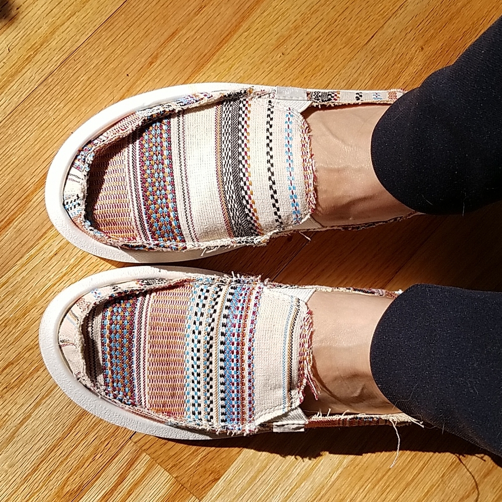 Sanuk Donna Tribal Loafer Flat